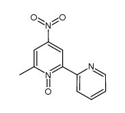 2-methyl-4-nitro-6-(pyridin-2-yl)pyridine-1-oxide Structure