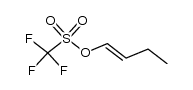 (E/Z)-1-Butenyl-trifluormethansulfonat Structure