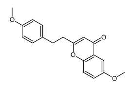 6-methoxy-2-[2-(4-methoxyphenyl)ethyl]chromen-4-one结构式