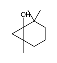 1,5,5-trimethylbicyclo[4.1.0]heptan-6-ol结构式