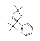 O-(trimethylsilyl) tert-butyl(phenyl)phosphinothioate Structure