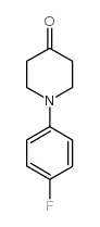 1-(4-FLUORO-PHENYL)-PIPERIDIN-4-ONE Structure