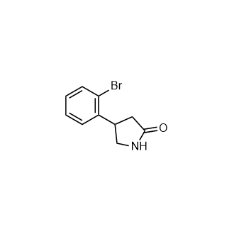 4-(2-bromophenyl)pyrrolidin-2-one picture