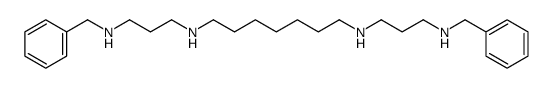 N,N'-bis[3-(benzylamino)propyl]heptane-1,7-diamine结构式