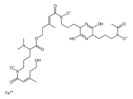 N(alpha)-dimethylneocoprogen结构式