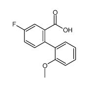 5-fluoro-2-(2-methoxyphenyl)benzoic acid Structure