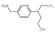 2-[[5-(Aminomethyl)-2-pyridinyl](ethyl)amino]-1-ethanol Structure