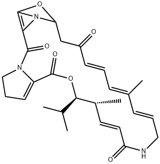 13,14-anhydrovirginiamycin M1结构式