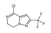 4-chloro-2-(trifluoromethyl)-6,7-dihydropyrazolo[1,5-a]pyrazine Structure