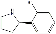 (R)-2-(2-bromophenyl)pyrrolidine Structure
