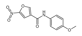 N-(4-methoxyphenyl)-5-nitrofuran-3-carboxamide Structure