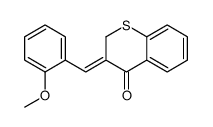 (3Z)-3-[(2-methoxyphenyl)methylidene]thiochromen-4-one Structure