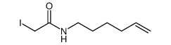 N-(hex-5-enyl)-2-iodoacetamide Structure