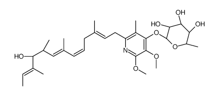 3'-rhamnopiericidin A(1) structure