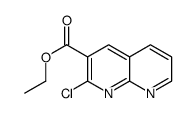ethyl 2-chloro-1,8-naphthyridine-3-carboxylate Structure