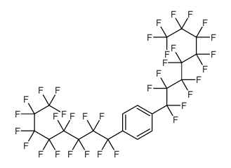 1,4-bis(1,1,2,2,3,3,4,4,5,5,6,6,7,7,8,8,8-heptadecafluorooctyl)benzene Structure