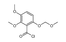 2,3-dimethoxy-6-(methoxymethoxy)benzoyl chloride结构式