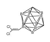 m-C2H2B10H9CHCCl2 Structure