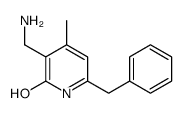 3-(aminomethyl)-6-benzyl-4-methyl-1H-pyridin-2-one Structure