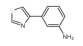 3-(1,3-噻唑-4-基)苯胺结构式