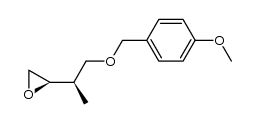 (R)-2-((R)-1-((4-methoxybenzyl)oxy)propan-2-yl)oxirane Structure