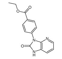 ethyl 4-(2-oxo-1,2-dihydroimidazo[4,5-b]pyridin-3-yl)benzoate Structure