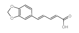 (E,E)-Piperic Acid Structure