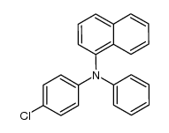 4-chlorophenyl-N,N-(1-naphthyl)phenylamine Structure