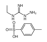 1-amino-2-ethylguanidine,4-methylbenzenesulfonic acid结构式