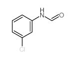 Formamide,N-(3-chlorophenyl)- Structure