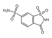 6-sulfamoylsaccharin Structure
