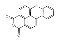 Benzothioxanthene dicarboxylic anhydride Structure