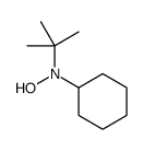 N-tert-butyl-N-cyclohexylhydroxylamine Structure