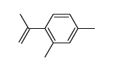 1-isopropenyl-2,4-dimethyl-benzene结构式