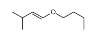 1-butoxy-3-methylbut-1-ene Structure
