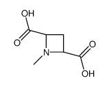 2,4-Azetidinedicarboxylicacid,1-methyl-,(2R-trans)-(9CI) picture