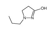 3-Pyrazolidinone,1-propyl-(9CI) structure