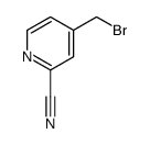 4-(Bromomethyl)Picolinonitrile Structure