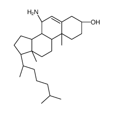 7-aminocholesterol Structure