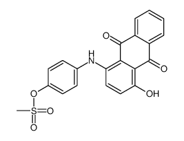 1-hydroxy-4-[[4-[(methylsulphonyl)oxy]phenyl]amino]anthraquinone picture