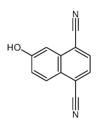 6-hydroxynaphthalene-1,4-dicarbonitrile Structure