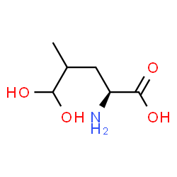 L-Leucine, 5,5-dihydroxy- (9CI)结构式