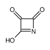 azetidine-2,3,4-trione Structure