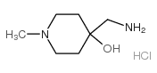 4-(Aminomethyl)-1-methylpiperidin-4-ol hydrochloride picture
