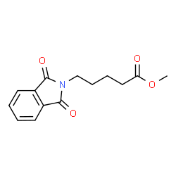 2H-Isoindole-2-pentanoic acid, 1,3-dihydro-1,3-dioxo-, Methyl ester Structure