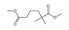 2,2-Dimethylhexanedioic acid dimethyl ester Structure