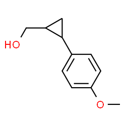 (2-(4-methoxyphenyl)cyclopropyl)methanol Structure
