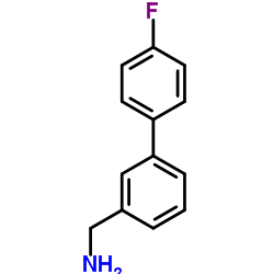 1-(4'-Fluoro-3-biphenylyl)methanamine结构式