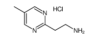 2-(5-Methylpyrimidin-2-Yl)Ethan-1-Amine Hydrochloride Structure