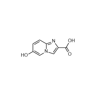 6-羟基咪唑并[1,2-a]吡啶-2-羧酸结构式